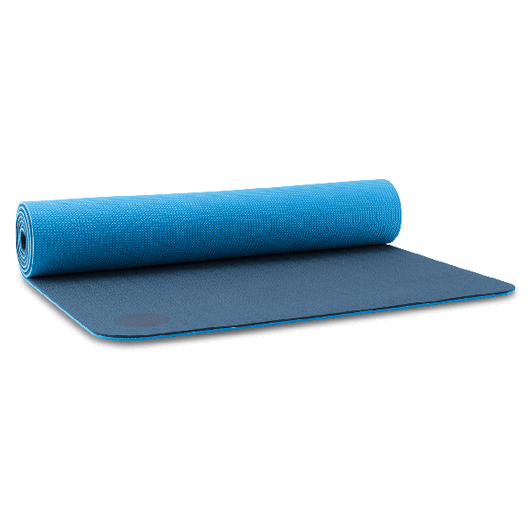 Anthropologie Blue Motif Travel Yoga Mat, 運動產品, 運動與健身