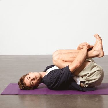 Yogamatte Trend 4,5mm 183x61cm, anthrazit 