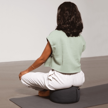 Meditationskissen Bio 14cm, natur 