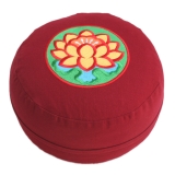 Meditation cushion Lotus RETRO, red 