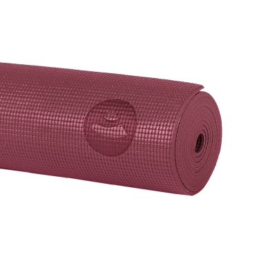 Yoga Mat Asana 4.5mm 183x60cm, red plum 