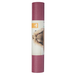 Yogamatte Asana 4,5mm 183x60cm, red plum 