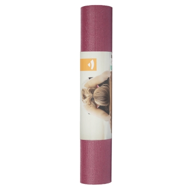 Yoga Mat Asana 4.5mm 183x60cm, red plum 