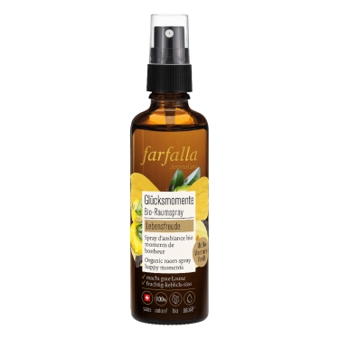 Farfalla Bio-Raumspray Glücksmomente 