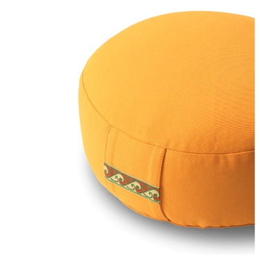 Meditation Cushion Basic 10cm, yellow 