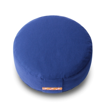 Meditationskissen Basic 10cm, marineblau 