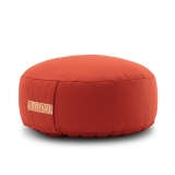 Meditation Cushion Basic 10cm, red-orange 