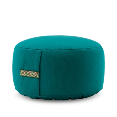 Meditation Cushion Basic 14cm, petrol 