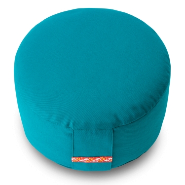 Meditation Cushion Basic 14cm, turquoise 