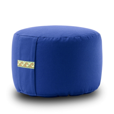 Meditation Cushion Basic 19cm, blue 