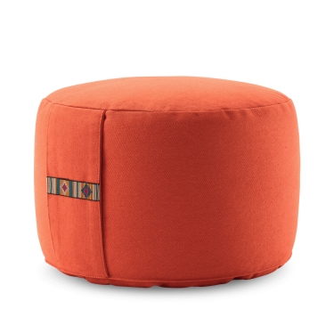 Meditation Cushion Basic 19cm, red-orange 
