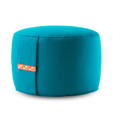 Meditation Cushion Basic 19cm, turquoise 