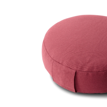 Meditation cushion CLASSIC Yoga 7cm, wine red 