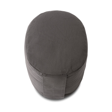 Meditationskissen Classic Oval 21cm, anthrazit 