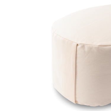 Meditationskissen Classic Oval 21cm, natur 