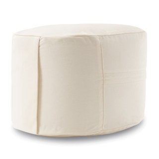 Meditation Cushion Classic Oval 21cm, natural 