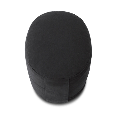 Meditationskissen Classic Oval 21cm, schwarz 