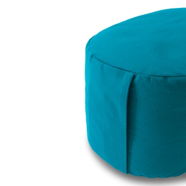 Meditationskissen Classic Oval 21cm, türkis 