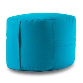 Meditation Cushion Classic Oval 21cm, turquoise 