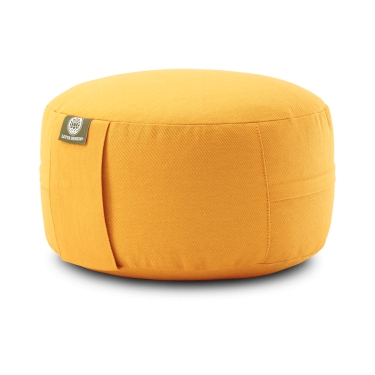 Meditation Cushion CLASSIC 14 cm, yellow 