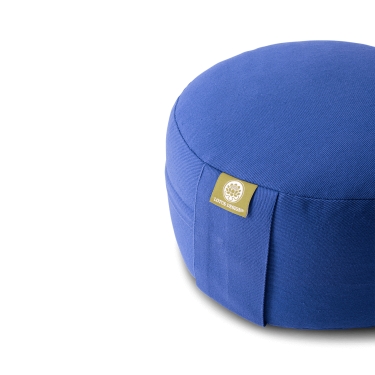 Meditation Cushion CLASSIC 14 cm, marine blue 