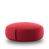 Meditation Cushion CLASSIC Yoga 7cm, strawberry red 