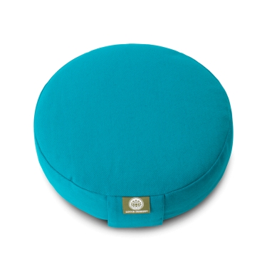 Meditation Cushion CLASSIC Yoga 7cm, turquoise 