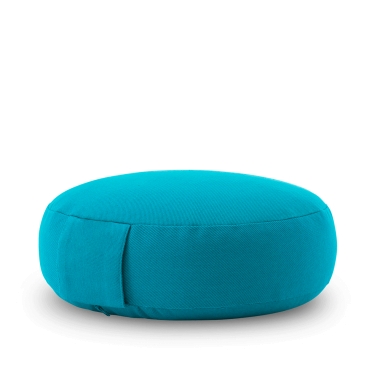 Meditation Cushion CLASSIC Yoga 7cm, turquoise 