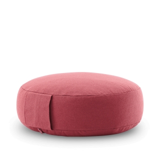 Meditation cushion CLASSIC Yoga 7cm, wine red 