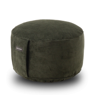 Meditationskissen Basic Cord 14cm, dunkelgrün 