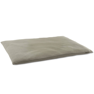 Bio-Meditationsmatte Zabuton Mesa 70x90cm, Bio-Baumwolle, lehm 