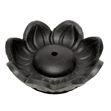 Incense holder-Lotus made of clay 