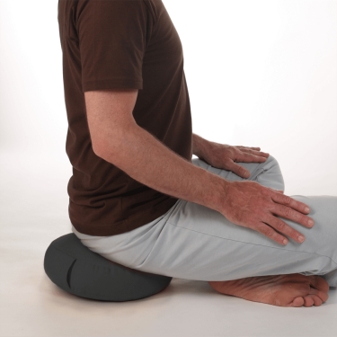 Meditation Cushion CLASSIC Yoga 7cm, anthracite 