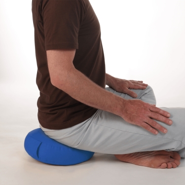 Meditation Cushion CLASSIC Yoga 7cm, marine blue 