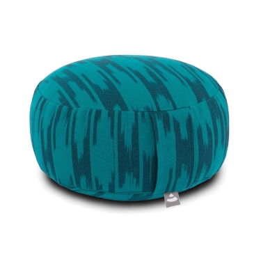 Meditation cushion ETHNO 17cm - petrol 