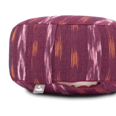 Meditation cushion ETHNO 17cm - wine red 