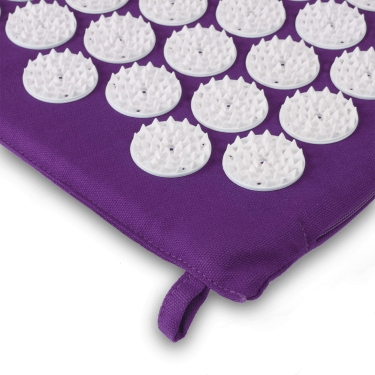 Akupressurmatte Lotus Plus mit Kissen, lila 