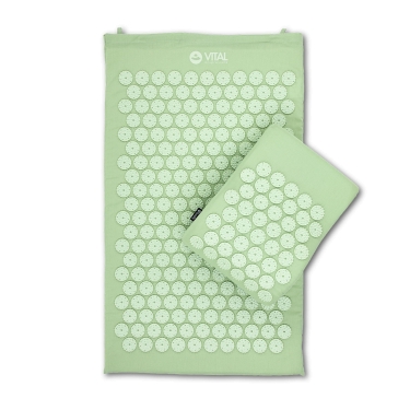 Acupressure Mat Vital -L- 74x44cm - pastel green 