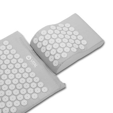 Akupressurmatte Vital -XL- 130x50cm - Steingrau 