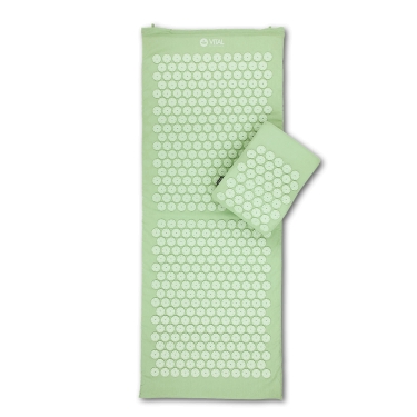 Akupressurmatte Vital -XL- 130x50cm - Pastellgrün 