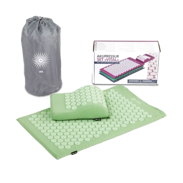 Acupressure Mat Vital -L- 74x44cm - pastel green 