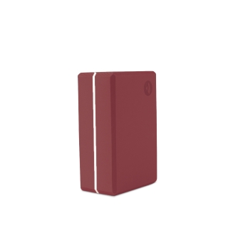 Yogablock Schaum - XL, bordeaux 