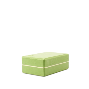 Yoga block foam - XL in green 