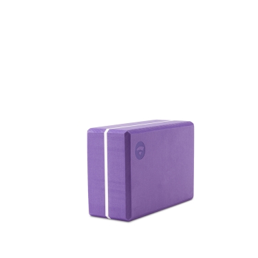 Yoga block foam - XL in purple 