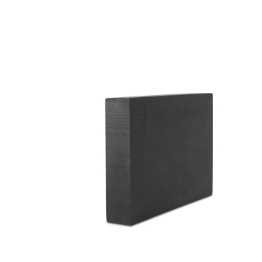 Shoulder stand plate - hard foam, black 