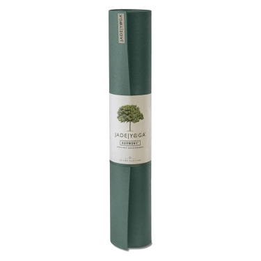 JadeYoga Harmony Professional Yogamatte 188 cm | Extra lang & extrem rutschfest, jade green 