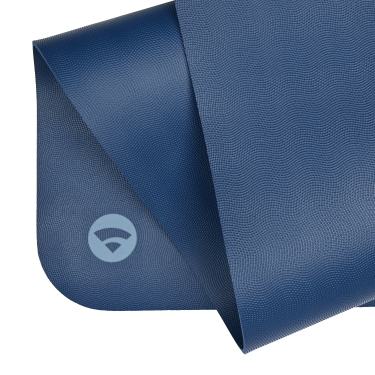 Yogamatte Naturkautschuk EcoPro 4mm, 183x60cm, dunkelblau 