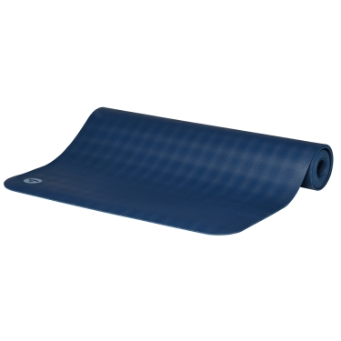 Yoga mat EcoPro 183x60cm, 4mm, dark blue 