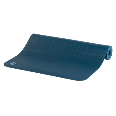 Yogamatte Naturkautschuk EcoPro 4mm, 185x60cm, dunkelblau 