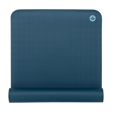 Yogamatte Naturkautschuk EcoPro 4mm, 185x60cm, dunkelblau 